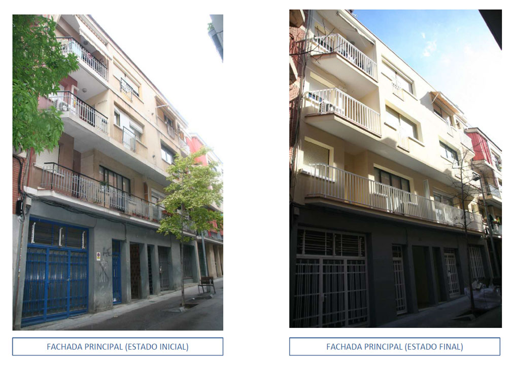Fachadas: Reforma de fachada en Sant Just Desvern (Barcelona)